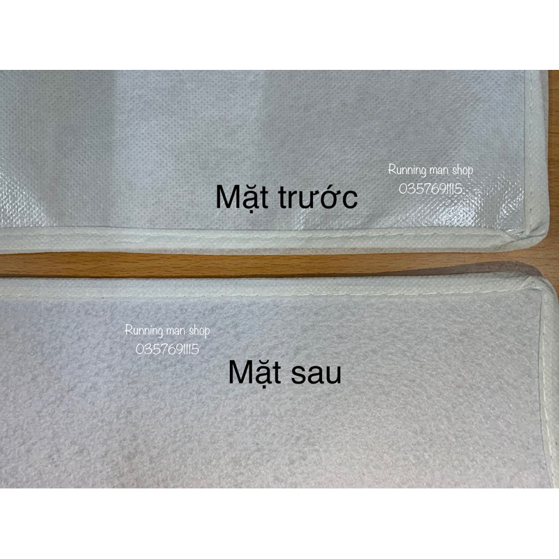 Bảng tên running man, hàng chuẩn