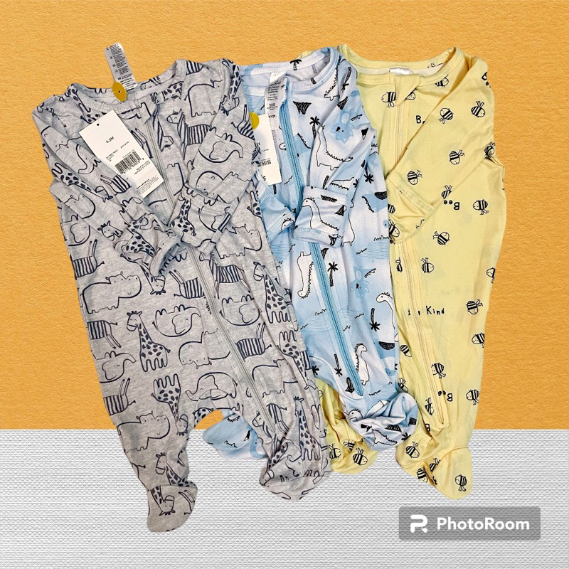 Body Sleep chất petit co dãn mềm mát ❤️ Sleepsuit❤️ bộ liền thân