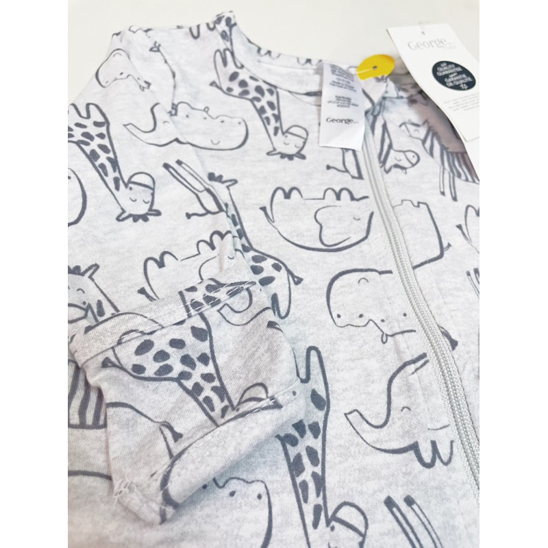 Body Sleep chất petit co dãn mềm mát ❤️ Sleepsuit❤️ bộ liền thân