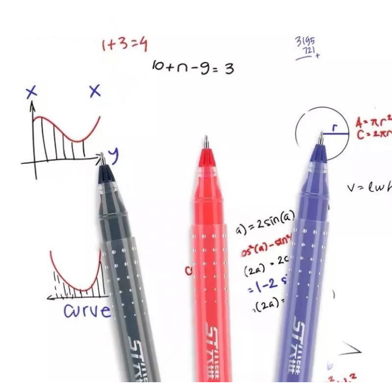 Bút gel mực nước liền thân Baoke PC5158 ngòi 0.5mm siêu nhiều mực