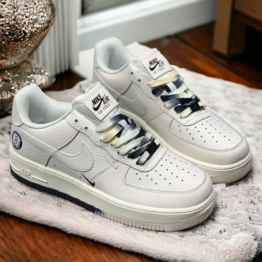 Giày Air Force 1 be sữa chuẩn S.Cấp nguyên bản cho nam nữ, Present Original Sneaker queensneaker90
