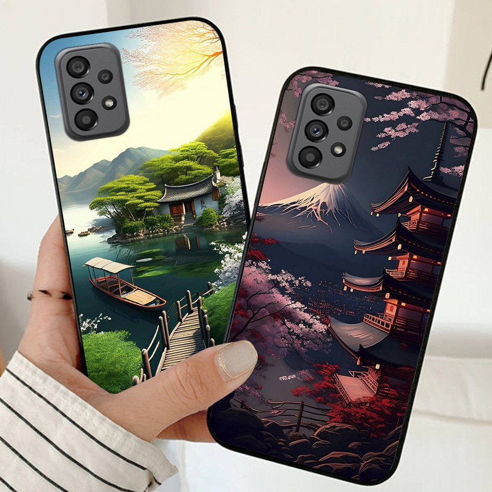 Ốp lưng Samsung a33 5G / ss a53 5G / ss a73 5G / ss a13 4G / ss a23 4G in hình phong cảnh nhật trung