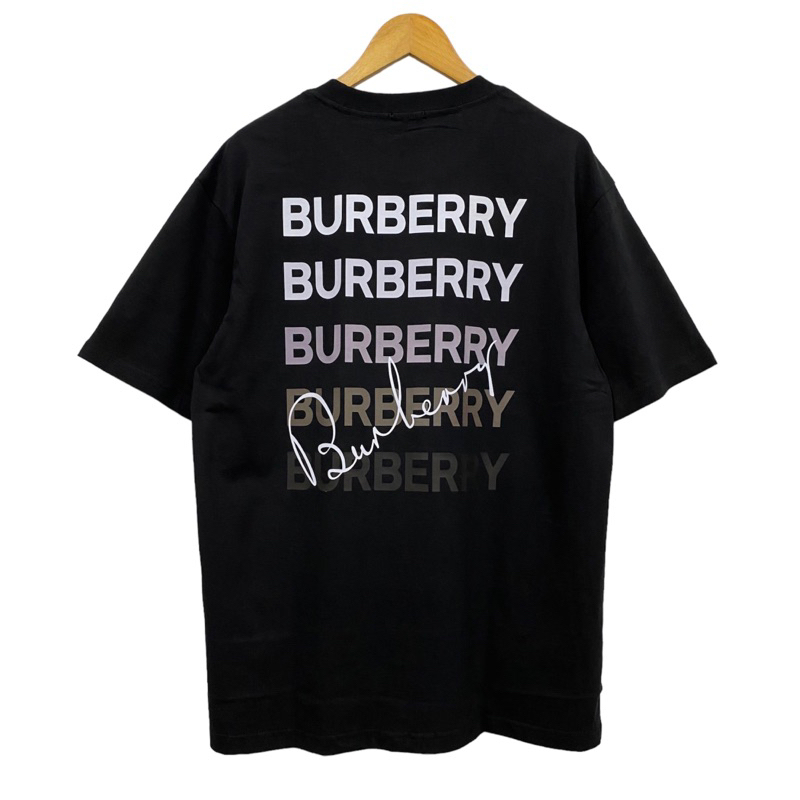Áo thun BUR.BERRY cao cấp, áo phông sang trọng nam nữ 100% cotton cao cấp