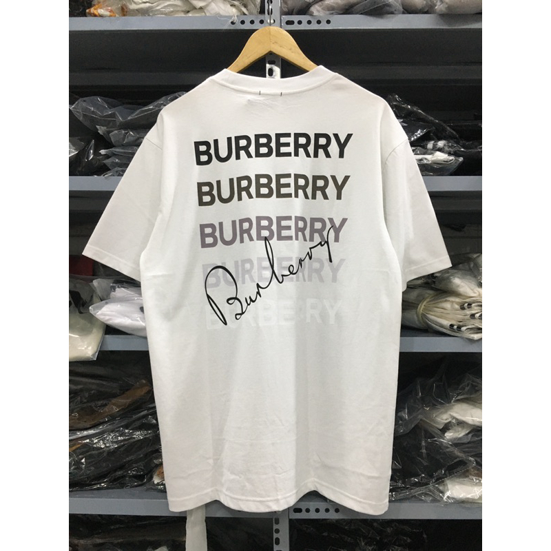 Áo thun BUR.BERRY cao cấp, áo phông sang trọng nam nữ 100% cotton cao cấp