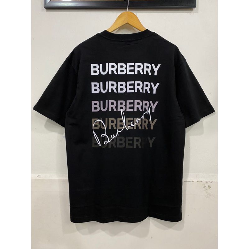 Áo thun BUR.BERRY cao cấp, áo phông sang trọng nam nữ 100% cotton cao cấp