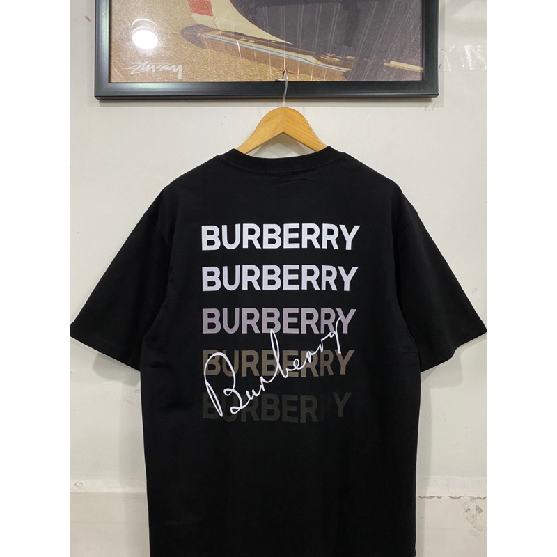 Áo thun BUR.BERRY cao cấp, áo phông sang trọng nam nữ 100% cotton cao cấp