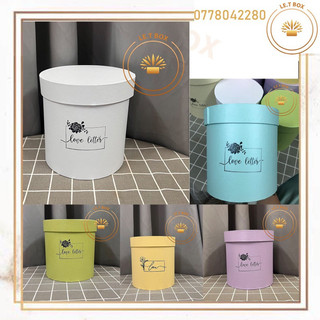 Hộp trụ cắm hoa- Hộp quà tặng