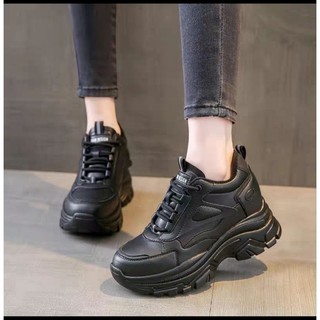 [Mã 25MINI3 giảm 40K đơn 150K] Giầy thể thao nữ độn đê siêu nhẹ 8 phân