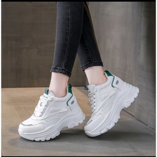 [Mã 25MINI3 giảm 40K đơn 150K] Giầy thể thao nữ độn đê siêu nhẹ 8 phân