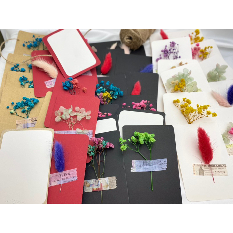 COMBO 20 THIỆP HOA KHÔ