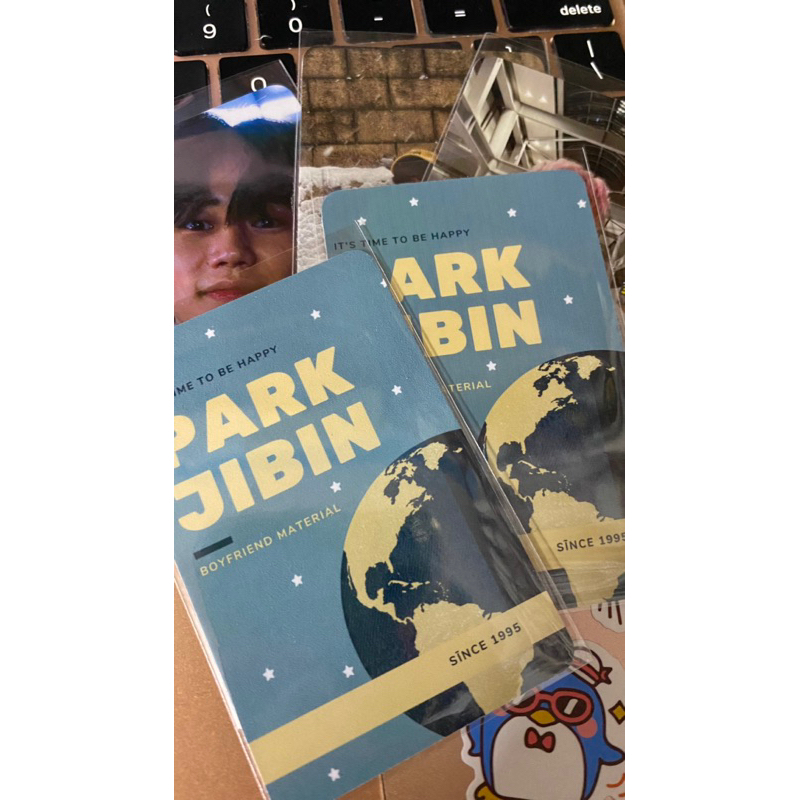 Set card bo góc Park JiBin