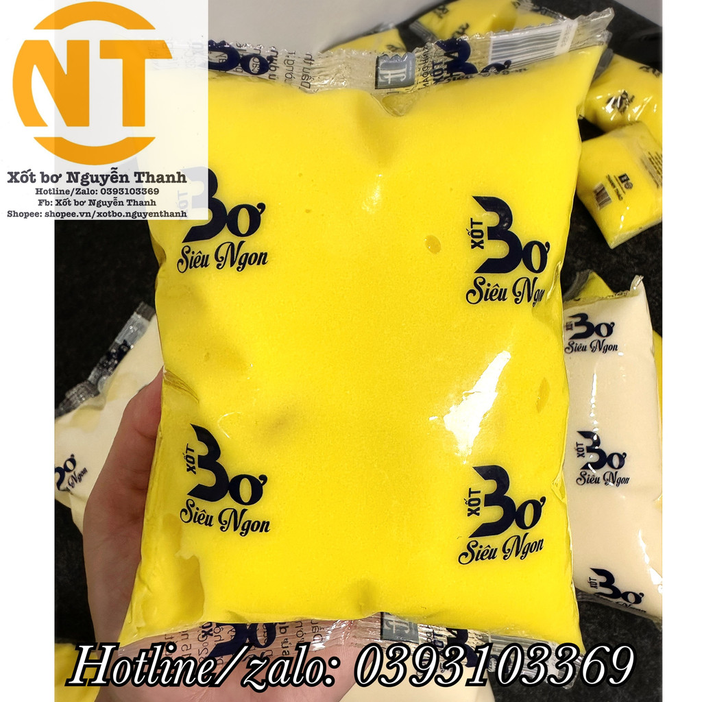 XỐT BƠ ĐẶC BIỆT và XỐT BƠ PHÔ MAI thơm ngon - Dùng cho bánh tráng, bánh mì, salad...