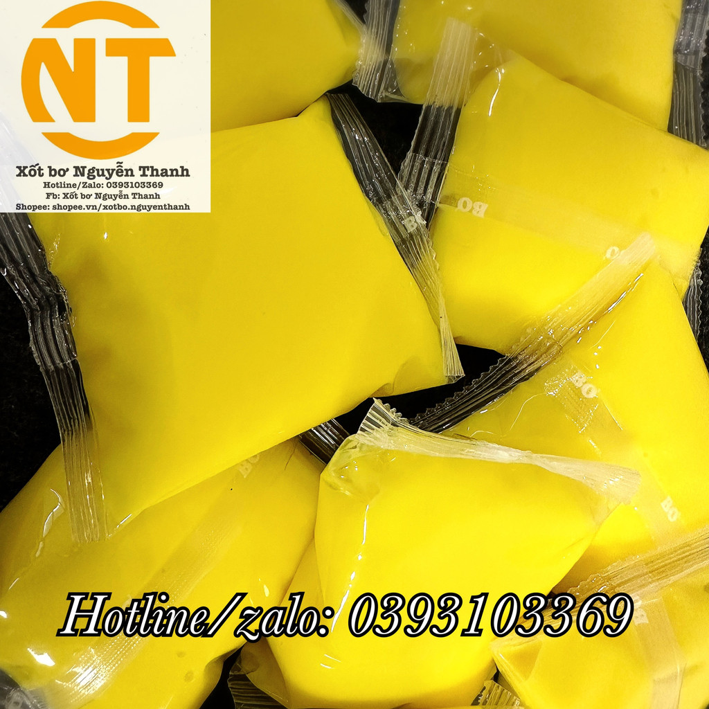 XỐT BƠ ĐẶC BIỆT và XỐT BƠ PHÔ MAI thơm ngon - Dùng cho bánh tráng, bánh mì, salad...