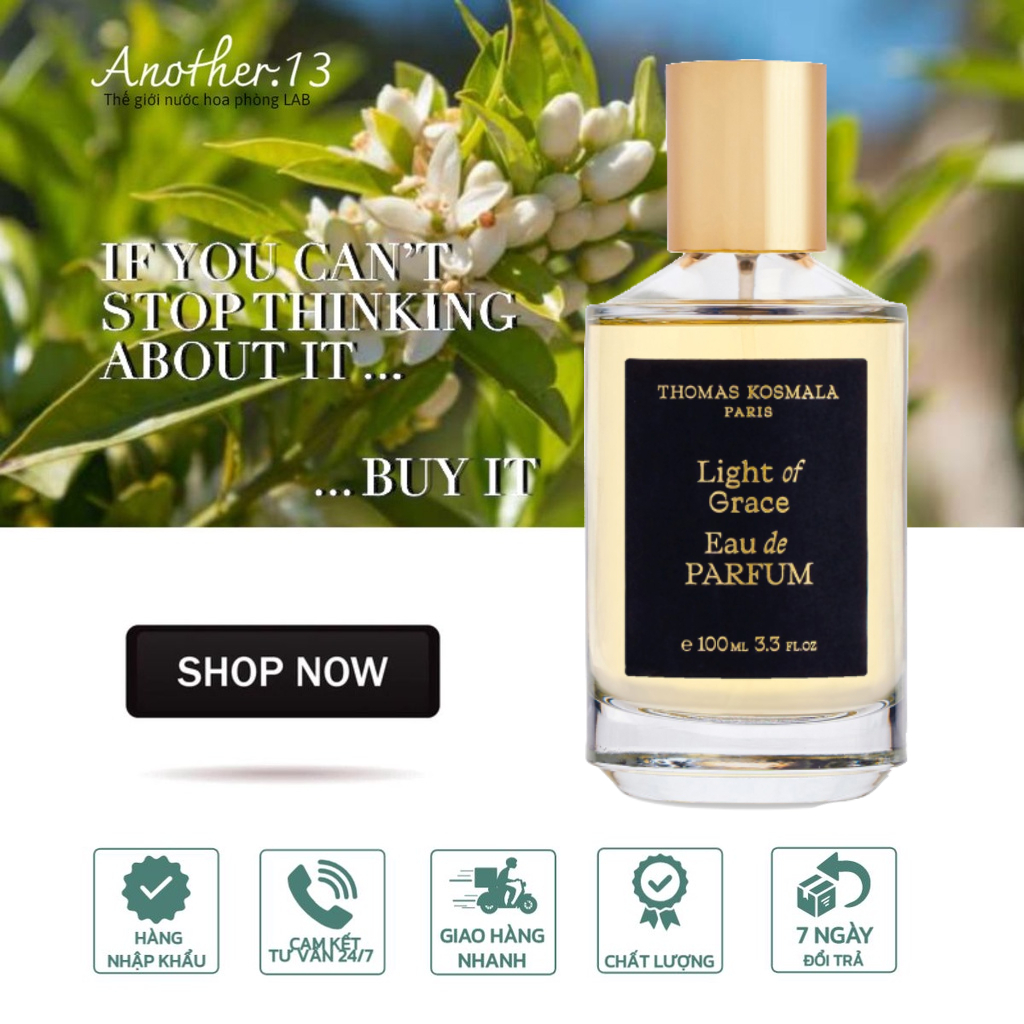 ⁂︎ 10ml┊ Nước hoa Niche - Thomas Kosmala Light Of Grace / EDP