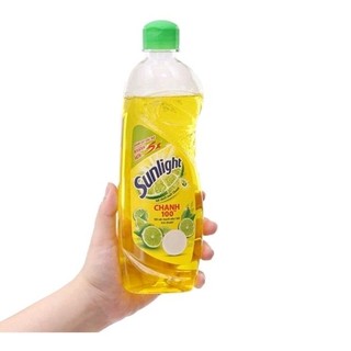 Nước rửa chén Sunlight Chanh 100 chai 386ml