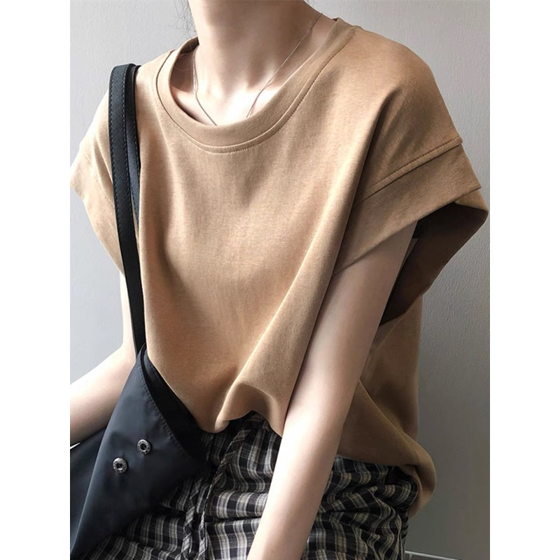 áo tay hến nhiều màu thun mềm mát form baby tee fit người Nhungkudo