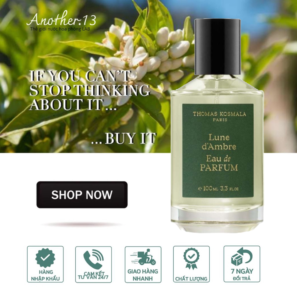 ⁂︎ 10ml┊ Nước hoa Niche - Lune D'Ambre Thomas Kosmala / EDP