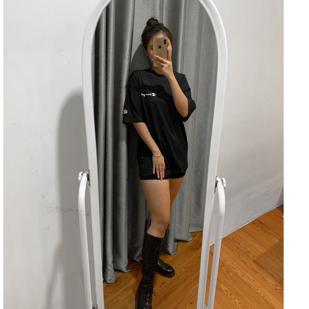 Áo thun CHAMPION, áo phông tay lỡ nam nữ unisex, ZOEclothing