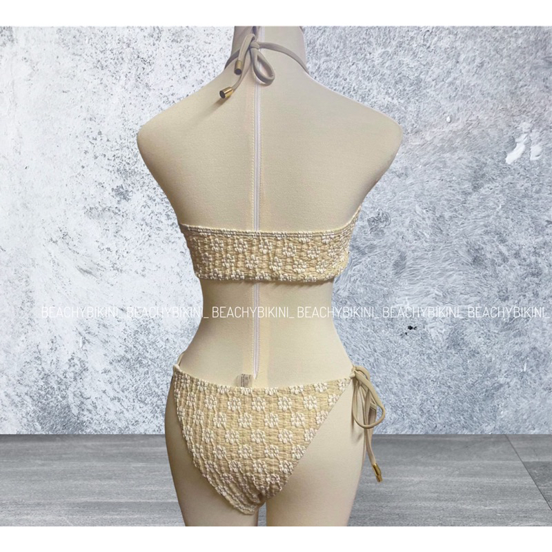 Set bikini 2 mảnh quây hoạ tiết hoa