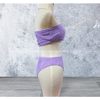 [ THANH LÝ ] Set bikini 2 mảnh cạp cao hoạ tiết