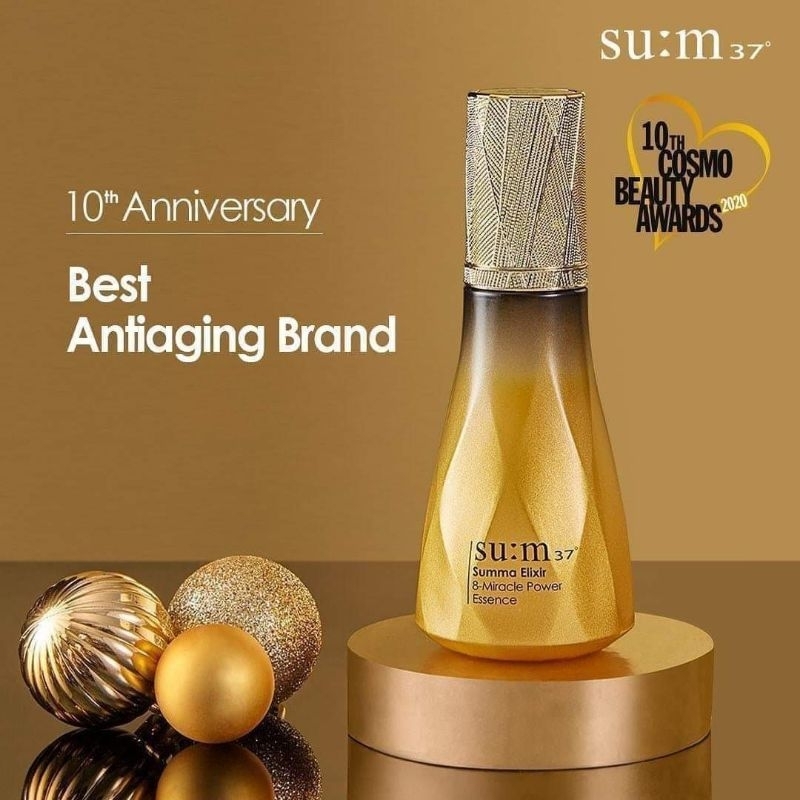 Tinh chất vàng Siêu Dưỡng Chất 8 in 1 Summa Elixir 8-Miracle Power Essence chống lão hóa