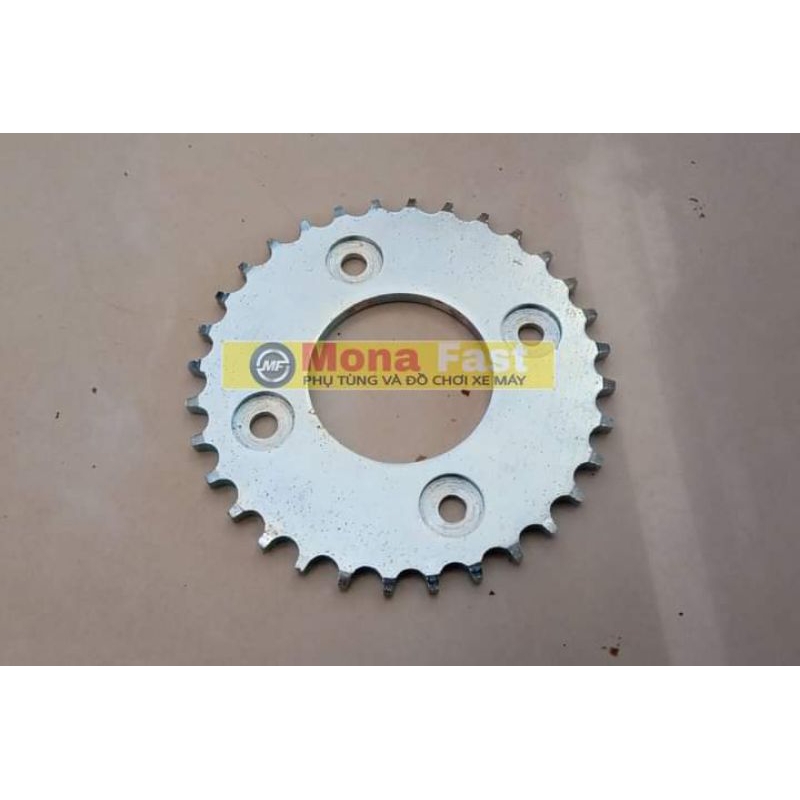 Dĩa nhông sau độ RS 100/A100/S100 Wave A110 30 32 34 36 39 40 47 răng sên 9li