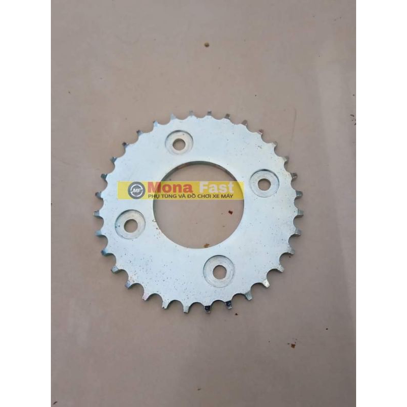 Dĩa nhông sau độ RS 100/A100/S100 Wave A110 30 32 34 36 39 40 47 răng sên 9li