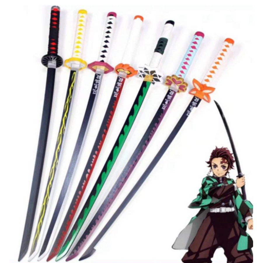 ( Lưỡi Gỗ Dài 1 Mét ) Đạo cụ Cosplay mô hình kiếm gỗ zoro roronoa shusui onepiece, katana kimetsu no yaiba