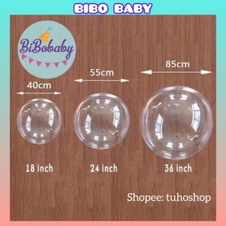 Bóng bay trong suốt BoBo làm bóng galaxy, bóng jumbo - BiBo baby