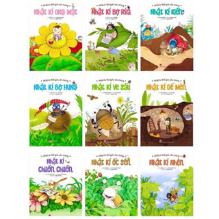 Sách - Trọn bộ Nhật ký thế giới côn trùng ( 9 cuốn )