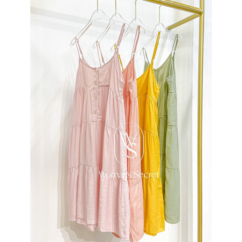 Váy 2 Dây Baby Doll Đũi Lạnh Xinh Xắn Mặc Mát Lạnh Luôn Ạ