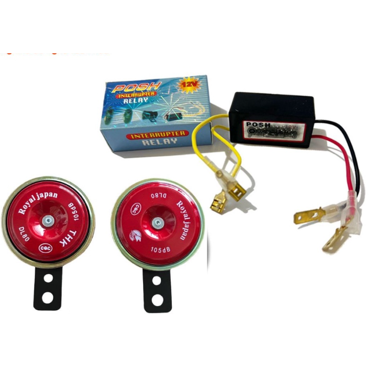 Nhại còi đúc xe điện - xe máy hàng đẹp 12V