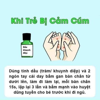 Dầu khuynh diệp Mỹ cho bé (lẽ như sỉ)