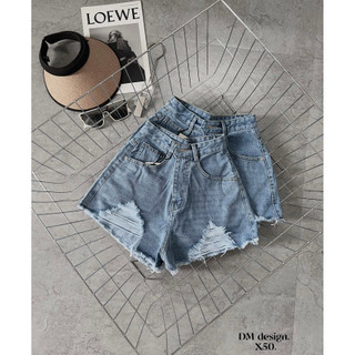 QUẦN SHORT JEAN RÁCH CÁ TÍNH
