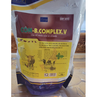 B.COMPLEX cốm nhân sâm 100g, Bổ sung vitamin cho gà, vịt, heo, bò - Giúp tăng sức đề kháng, giảm stress