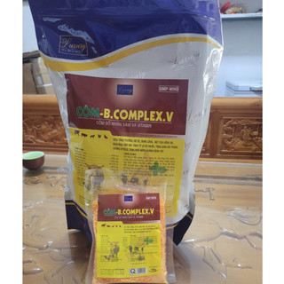 B.COMPLEX cốm nhân sâm 100g, Bổ sung vitamin cho gà, vịt, heo, bò - Giúp tăng sức đề kháng, giảm stress