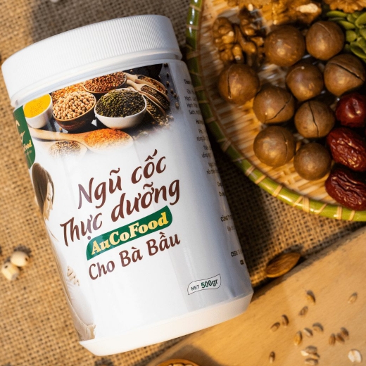 NGŨ CỐC THỰC DƯỠNG CHO BÀ BẦU AUCOFOOD bổ sung dưỡng chất, giữ dáng đẹp da tránh xa Táo bón