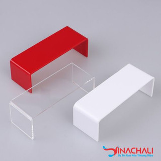 Kệ mica chữ u trưng bày sản phẩm
