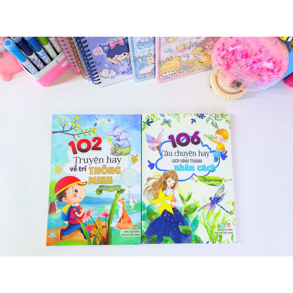 Sách - Trọn bộ 2 cuốn 102 và 106 câu chuyện hay - ndbooks
