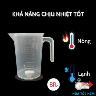 Ca đong nước, có chia vạch 1L
