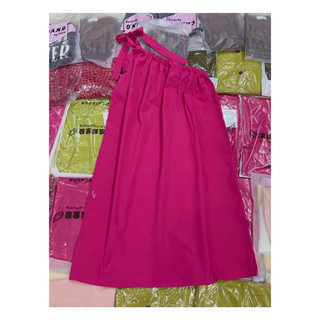 Đầm maxi lệch vai cột nơ siêu xinh