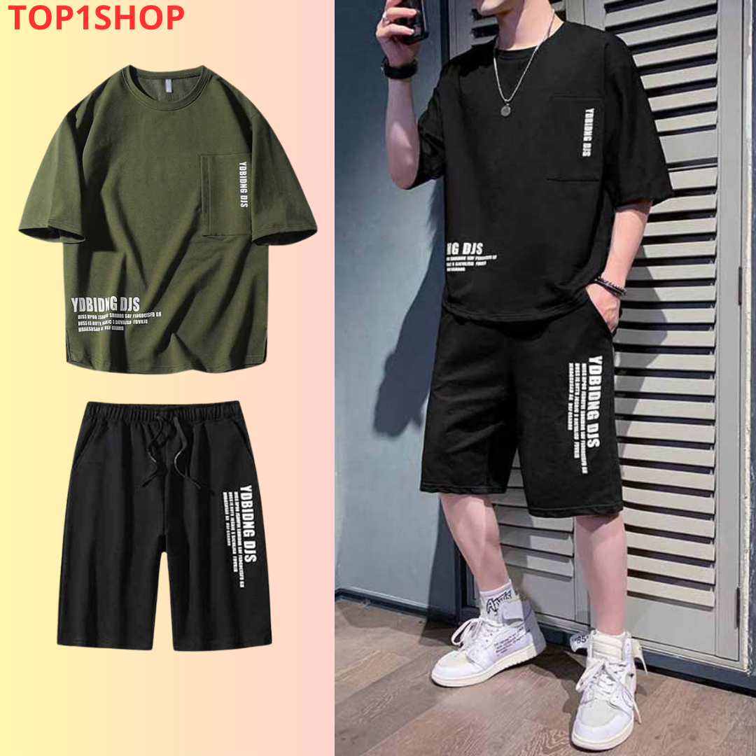 [ Bộ Hè 2023 - Cực Chất ] Bộ Quần Áo Thể Thao Nam YDNIDING DJS KSS51