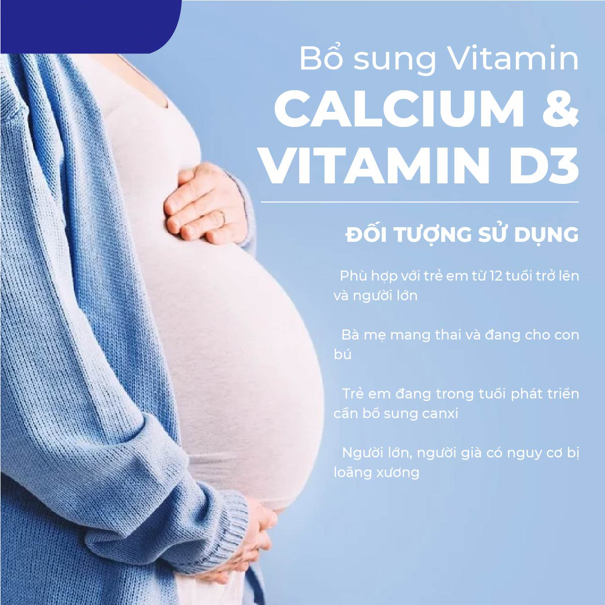 Viên uống bổ canxi cho mẹ bầu Ostelin Calcium & Vitamin D3 130 viên Úc