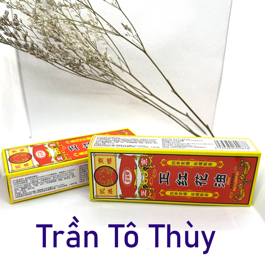 Dầu nóng xoa bóp - Dầu Hoa Hồng HongKong 30ml-trantothuy