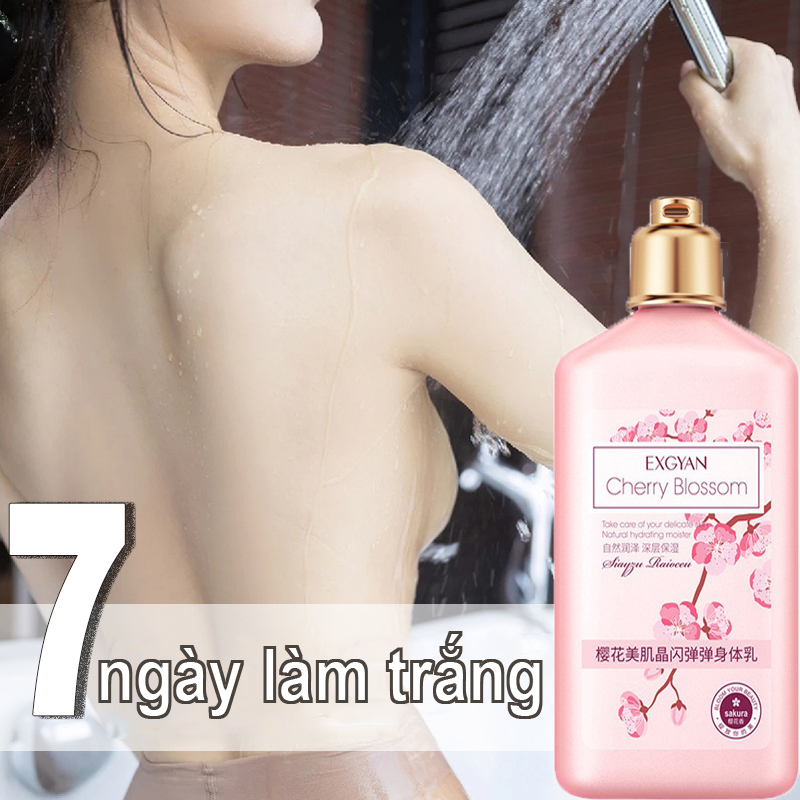 Sữa Tắm làm trắng da 260ml,Làm trắng cơ thể nhũ tương dưỡng ẩm Chăm sóc da Cải thiện da xỉn màu