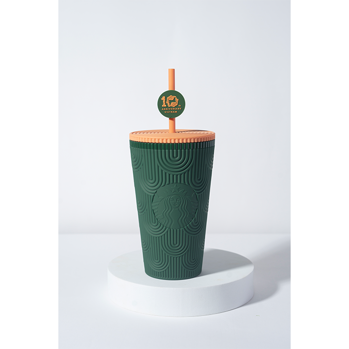 Ly Starbucks Cold Cup 16Oz (473ml) Soren Green
