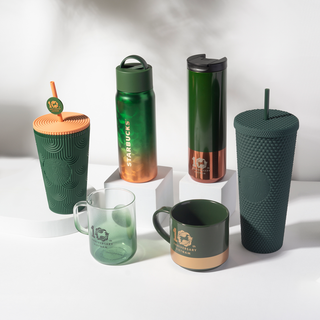 Ly Starbucks Cold Cup 16Oz (473ml) Soren Green