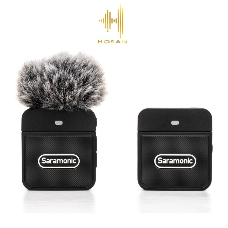 Micro thu âm HOSAN Blink 100 B4,  sản phẩm ghi âm hỗ trợ thiết bị IOS dành cho 2 người, truyền dẫn không dây 2.4GHz