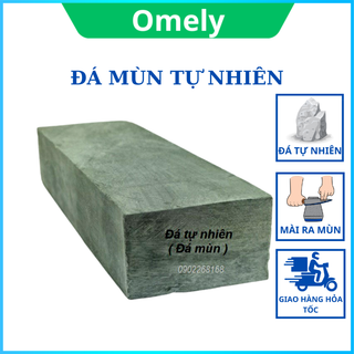 Đá mài dao tự nhiên - Đá bùn màu mịn mài dao kéo sắc bén