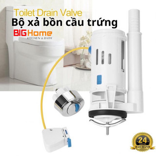 Van xả nước bồn cầu bằng nhựa có nút nhấn
